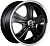Литой диск Racing Wheels Premium HF-611 10x22 5x120 ET 45 Dia 74.1 (черный матовый)