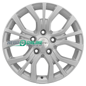 Литой диск Khomen KHW1608 6.5x16 5x114.3 ET 45 Dia 54.1 (черный глянцевый)