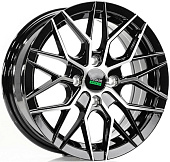 Megami MGM-27 6x14 4x100 ET 35 Dia 67.1 (чёрный глянцевый с полированной лицевой частью) Литой диск Megami MGM-27 6x14 4x100 ET 35 Dia 67.1 (чёрный глянцевый с полированной лицевой частью)