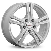 Литой диск X Trike X-112 6.5x16 114.3x ET 5*114.3 Dia 40 (серебристый темный)