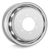 Штампованный диск Trebl 9197 5.5x16 6x180 ET 110 Dia 138.8 (серебристый)