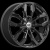 Диски Wheels UP Up116 7x17 5x139.7 ET 45 Dia 98.1 (черный с полированной лицевой частью)