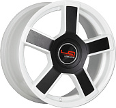 Литой диск LegeArtis Concept PG532 7x18 5x114.3 ET 38 Dia 67.1 (белый+черные пластиковые вставки)