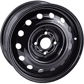 Штампованный диск Trebl R-1726 6.5x17 5x114.3 ET 50 Dia 66.1 (черный глянцевый)