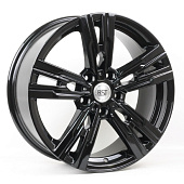 Литой диск RST R 228 8x18 5x114.3 ET 50 Dia 60.1 (чёрный с полированной лицевой частью)