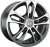 LS Wheels LS197 6.5x16 5x139.7 ET 40 Dia 98.5 (серый темный глянцевый полностью полированнный)