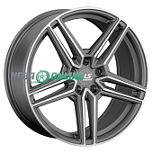 Литой диск LS FlowForming RC79 8.5x19 5x114.3 ET 30 Dia 67.1 (чёрный глянцевый с полированной лицевой частью)