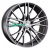 Диски LS Wheels LS861 7.5x17 4x100 ET 40 Dia 60.1 (серебристый матовый с полированной лицевой частью)