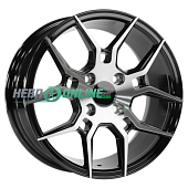 Литой диск Megami MGM-29 6x14 4x100 ET 35 Dia 73.1 (серый темный глянцевый полностью полированнный)