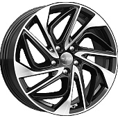 Литой диск КиК КС883 7x18 5x114.3 ET 38 Dia 67.1 (серебристый глянцевый)