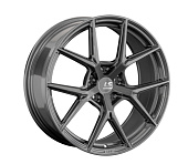Литой диск LS FlowForming RC78 8.5x19 5x108 ET 30 Dia 65.1 (чёрный глянцевый с полированной лицевой частью)