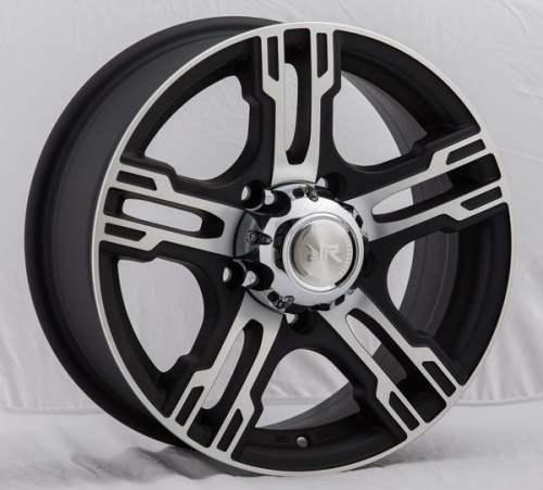 Race Ready CSS7608 7x16 5x139.7 ET 25 Dia 110.5 (черный глянцевый с алмазной проточкой по ободу)