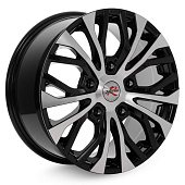 Литой диск X Trike X-132 6x15 5x100 ET 38 Dia 57.1 (серебристый темный)