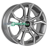 Литой диск Megami MGM-33 6x14 4x100 ET 35 Dia 73.1 (серый темный глянцевый полностью полированнный)