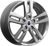Литой диск КиК Rassvet (КС868) 6.5x16 5x114.3 ET 50 Dia 66.1 (черный с полированной лицевой частью)