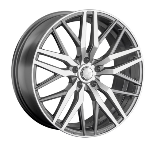 LS Wheels LS1323 8.5x20 5x114.3 ET 40 Dia 67.1 (серый темный глянцевый полностью полированнный)