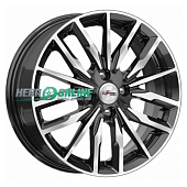 Литой диск iFree Миконос 6x16 98xКонус ET 4*98 Dia 33 (серебристый тёмный)