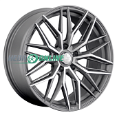 Литой диск LS Wheels LS1331 8.5x18 5x114.3 ET 35 Dia 67.1 (серебристый матовый с полированной лицевой частью)