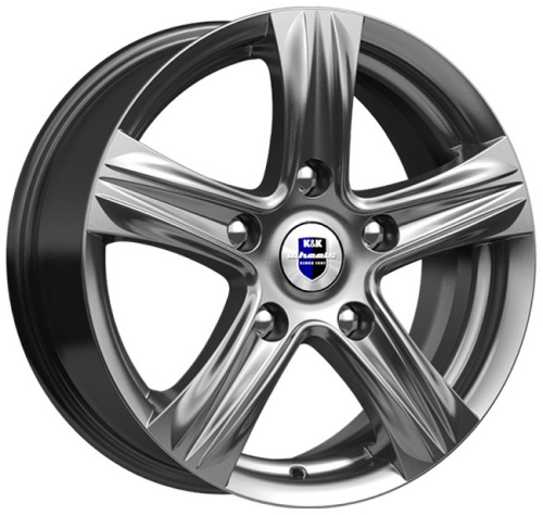КиК Легион (КС498) 6.5x16 5x114.3 ET 39 Dia 60.1 (серебристый темный)