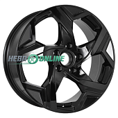 Литой диск RST R 227 7x17 5x110 ET 46 Dia 63.4 (черный глянцевый)