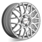 Литой диск X Trike X-132 6x15 5x100 ET 38 Dia 57.1 (серебристый темный)