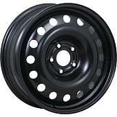 Штампованный диск Trebl R-1724 6.5x17 5x114.3 ET 40 Dia 67.1 (черный глянцевый)