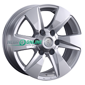 Литой диск Replay TY311 7.5x17 6x139.7 ET 30 Dia 106.1 (чёрный глянцевый с полированной лицевой частью)