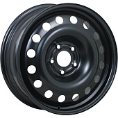 Штампованный диск Trebl R-1722 6.5x17 5x114.3 ET 38 Dia 67.1 (черный глянцевый)