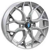 Литой диск Venti 1419 5.5x14 4x100 ET 43 Dia 60.1 (чёрный с полированной лицевой частью)