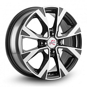 Литой диск X Trike R-045 6x15 4x100 ET 40 Dia 60.1 (черный глянцевый)