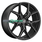 Литой диск LS FlowForming RC82 8.5x20 5x120 ET 45 Dia 72.6 (черный глянцевый с полированными лучами)