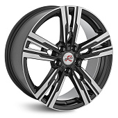 Литой диск X Trike R-228 8x18 5x120 ET 50 Dia 65.1 (черный с полированной лицевой частью)