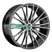 Литой диск LS FlowForming RC60 9x21 5x108 ET 38.5 Dia 63.4 (серый темный глянцевый полностью полированнный)