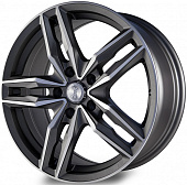 Литой диск Race Ready CSSD2788 6.5x15 5x100 ET 35 Dia 57.1 (серый темный матовый с полировкой)