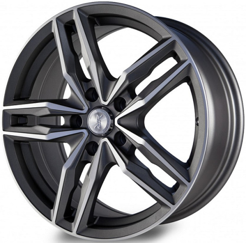 Race Ready CSSD2788 6.5x15 5x100 ET 35 Dia 57.1 (серый темный матовый с полировкой)