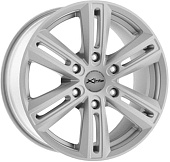 Литой диск X Trike X-124 7.5x17 6x139.7 ET 36 Dia 100.1 (серебристый темный)