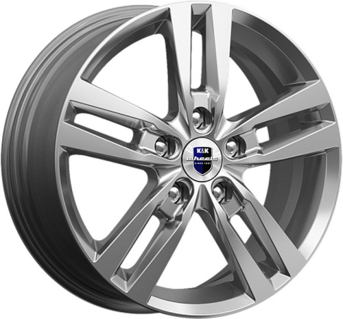 КиК Rassvet (КС868) 6.5x16 5x112 ET 50 Dia 57.1 (серебристый темный)