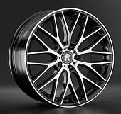 Литой диск Replay BYD4 8x19 5x120 ET 50 Dia 64.1 (чёрный глянцевый с полированной лицевой частью)