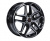 Диски NZ R04 6.5x16 5x100 ET 35 Dia 57.1 (черный с полированной лицевой частью)