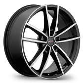 Литой диск X Trike X-140 7.5x19 5x114.3 ET 45 Dia 67.1 (черный с полированной лицевой частью)