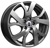 Литой диск КиК Палермо (КС607) 6.5x16 112xКонус ET 5*112 Dia 50 (серый темный)