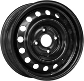 Штампованный диск ТЗСК Kia Rio/Huyndai Solaris 6.5x16 4x100 ET 50 Dia 54.1 (серебристый)