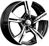 Литой диск iFree Original КС1053 6.5x16 5x114.3 ET 44 Dia 67.1 (черный с полированной лицевой частью)