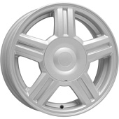 Литой диск КиК Торус (КС409) 6x15 4x98 ET 35 Dia 58.5 (серебристый темный)