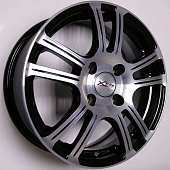 Литой диск X Trike X-105 6x15 4x100 ET 45 Dia 54.1 (серебристый темный)
