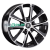 Диски Replay SB45 7x17 5x114.3 ET 48 Dia 56.1 (чёрный глянцевый с полированной лицевой частью)