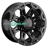 Литой диск LS Wheels LS1346 9x17 5x150 ET 30 Dia 110.1 (черный глянцевый)