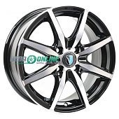 Литой диск Venti 1515 6x15 4x100 ET 48 Dia 54.1 (черный глянцевый)