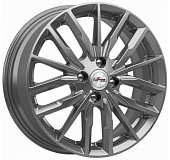 Литой диск iFree Миконос 6x16 4x100 ET 37 Dia 60.1 (серебристый тёмный)