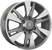 Литой диск Replay MI142 7.5x18 6x139.7 ET 38 Dia 67.1 (серый темный глянцевый полностью полированнный)